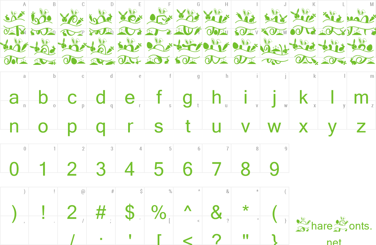 Font Holy Easter Monogram preview